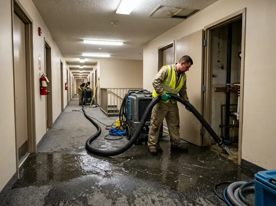 multi-unit-apartment-hallway-f-005 — frequently asked questions, Emergency Burst Pipe Water Extraction & Removal in Pawhuska…